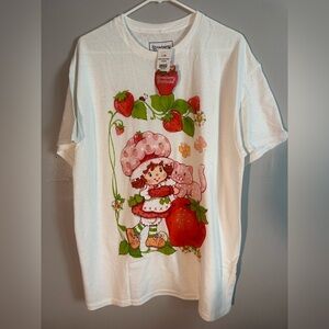 Strawberry Shortcake White Graphic Tee
